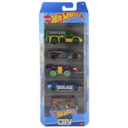 Hot Wheels Diecast Cars - Pack of 5