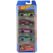 Hot Wheels Diecast Cars - Pack of 5