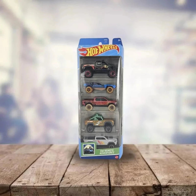 Hot Wheels Diecast Cars - Pack of 5