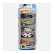 Hot Wheels Diecast Cars - Pack of 5