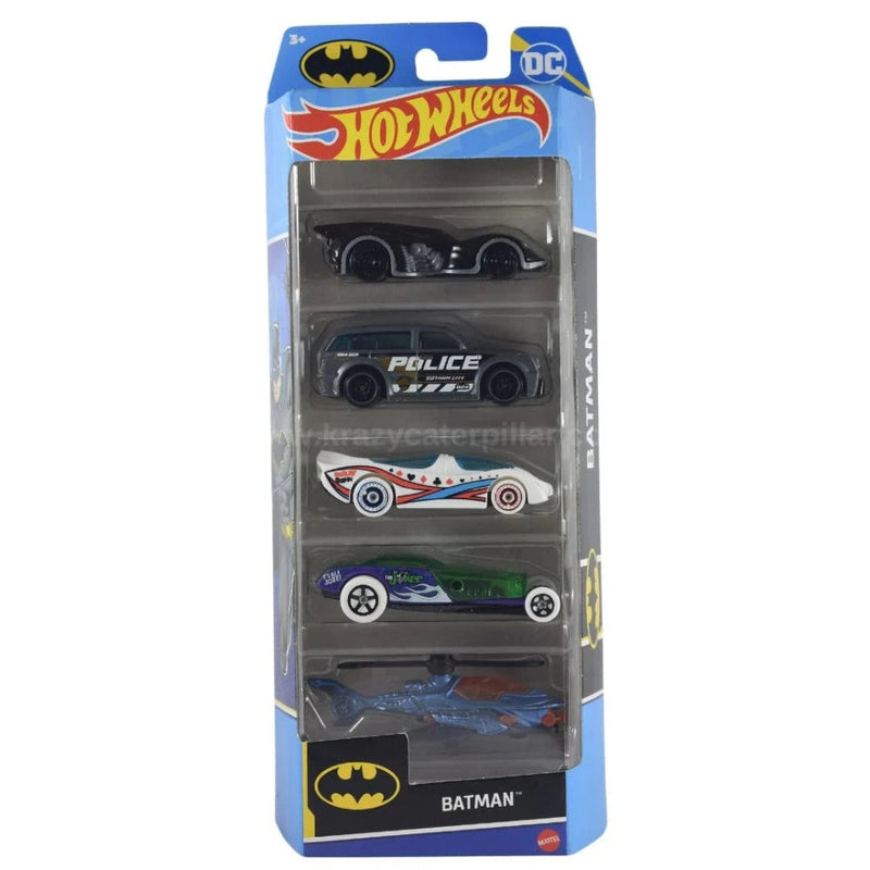 Hot Wheels Diecast Cars - Pack of 5