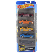 Hot Wheels Diecast Cars - Pack of 5