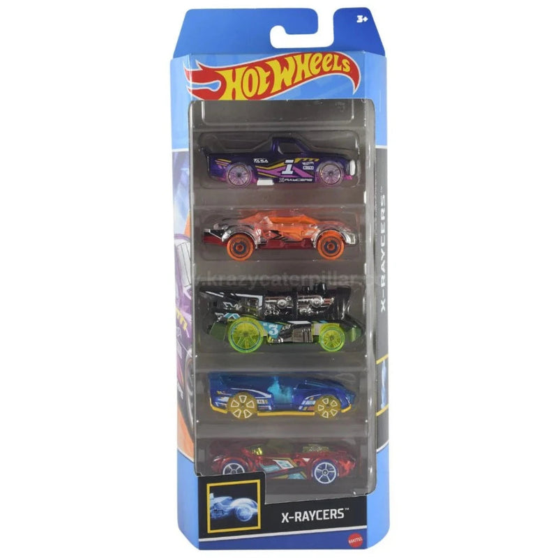 Hot Wheels Diecast Cars - Pack of 5