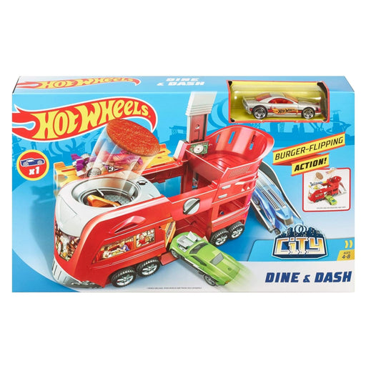 Hot Wheels Dine & Dash Playset-Action & Toy Figures-Hot Wheels-Toycra