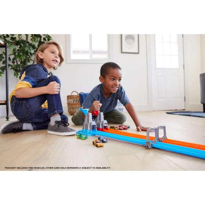 Hot Wheels Double Loop Dash Track Set-Action & Toy Figures-Hot Wheels-Toycra