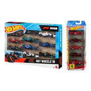 Hot Wheels Ferrari Cars Pack of 5+ Formula F1 Set of 10 Combo cars