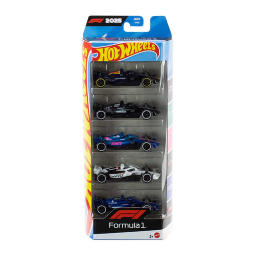 Hot Wheels Formula 1 5-PacK + Neon Speeder Volvo 850 Estate+Custom Ford Maverick Orange Combo