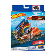 Hot Wheels Formula 1 5-Pack +Hot Wheels Fual Station Shift + Hot Wheels Speedy Pizza Pick-Up Combo Pack