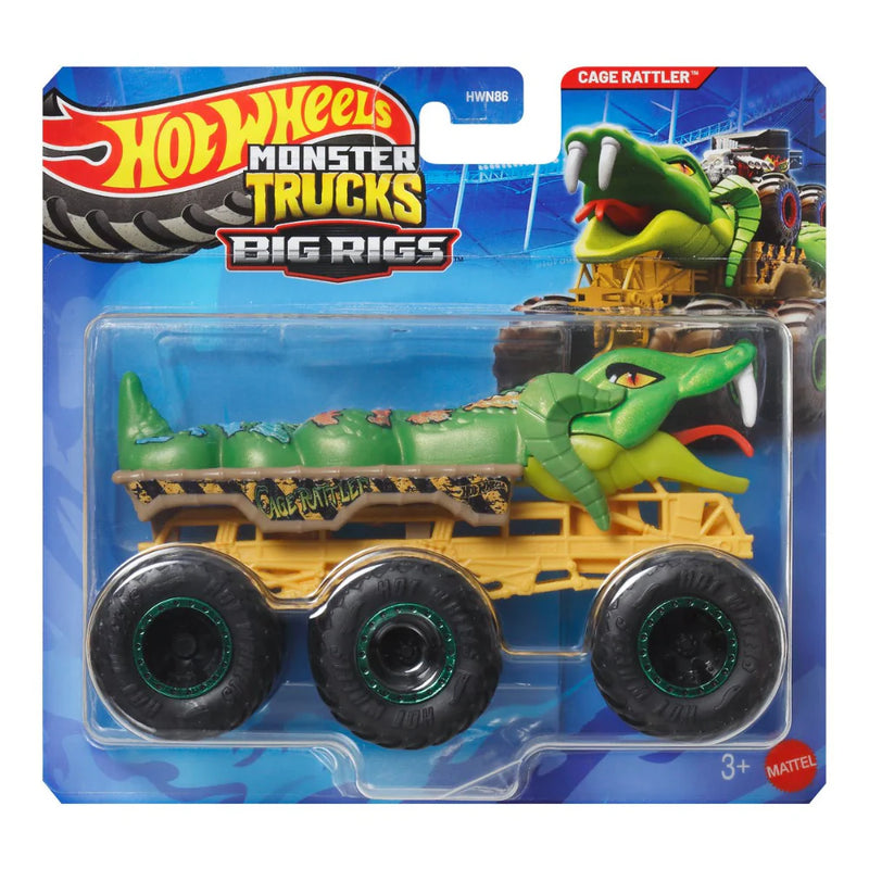 Hot Wheels Formula 1 5-Pack +Hot Wheels Monster Trucks Big Rigs Set of 4 Combo Pack