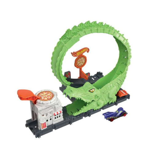 Hot Wheels Gator Loop Attack Playset-Action & Toy Figures-Hot Wheels-Toycra