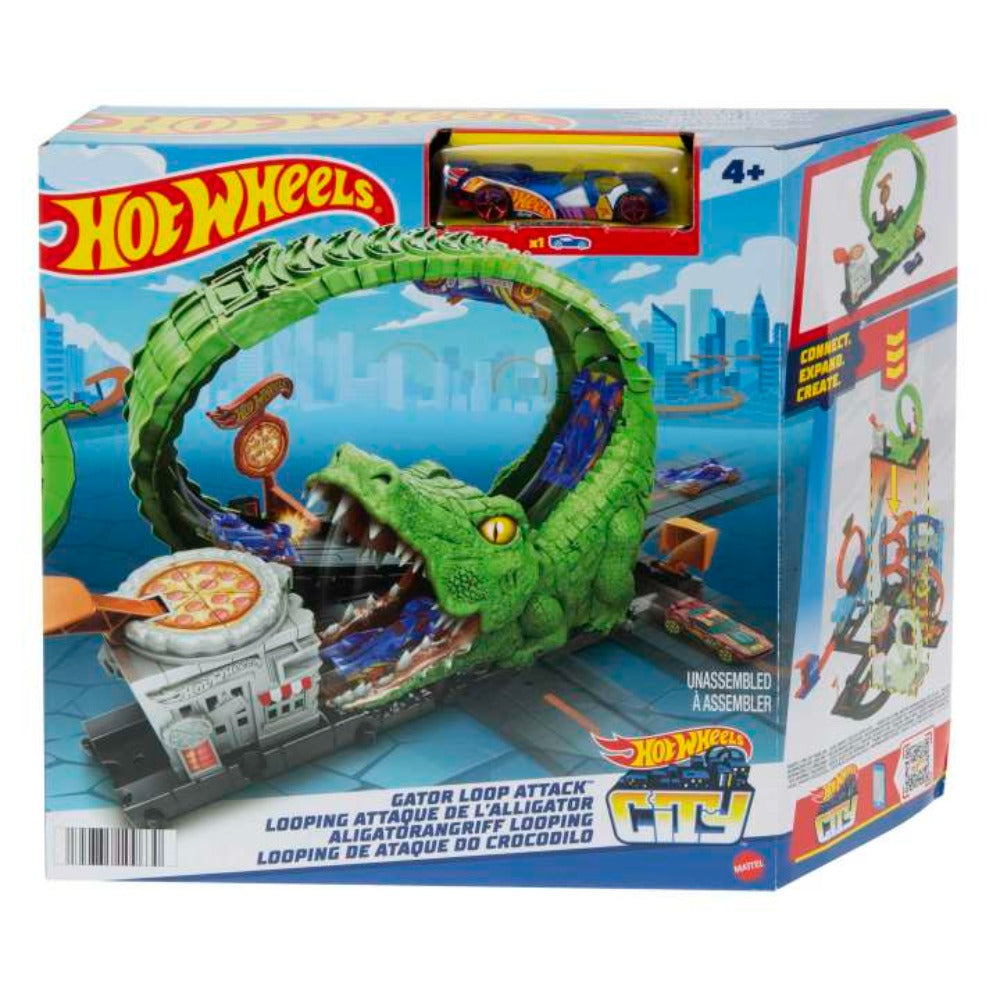 Hot Wheels Gator Loop Attack Playset