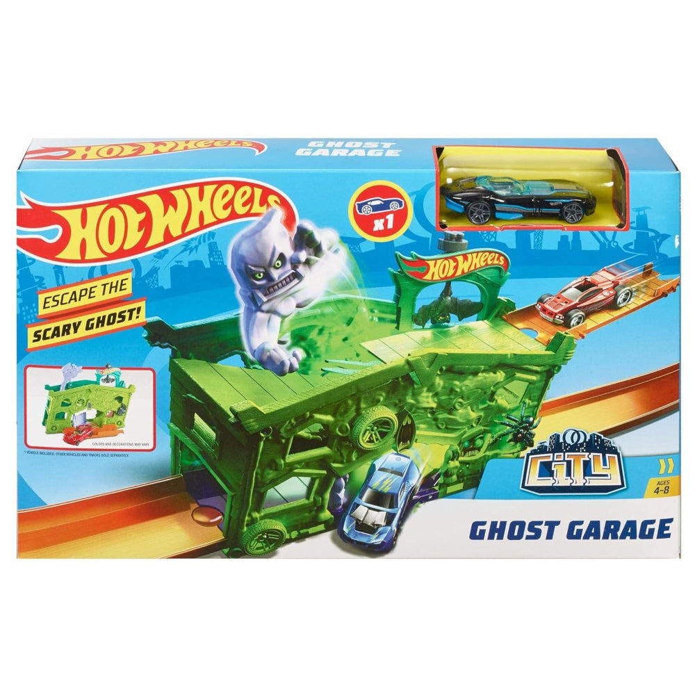 Hot Wheels Ghost Garage Playset