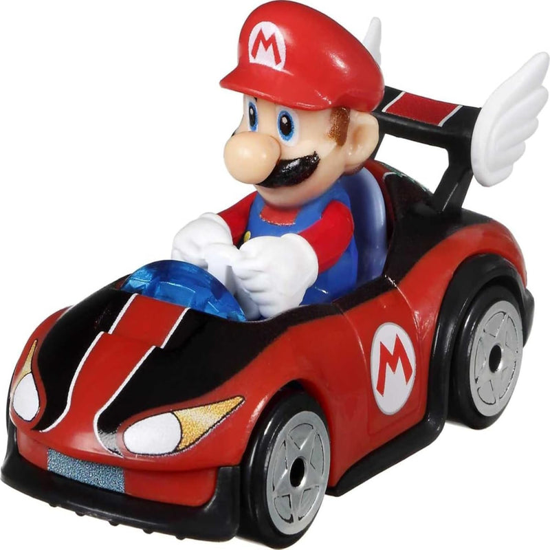 Hot Wheels Mario Kart Pack of 4 Vehicles with 1 Collectible Model