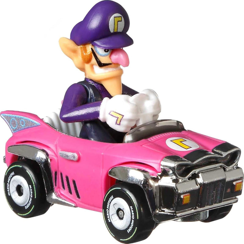 Hot Wheels Mario Kart Pack of 4 Vehicles with 1 Collectible Model