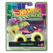 Hot Wheels Monster Trucks Glow in the Dark Vehicle- Set of 6