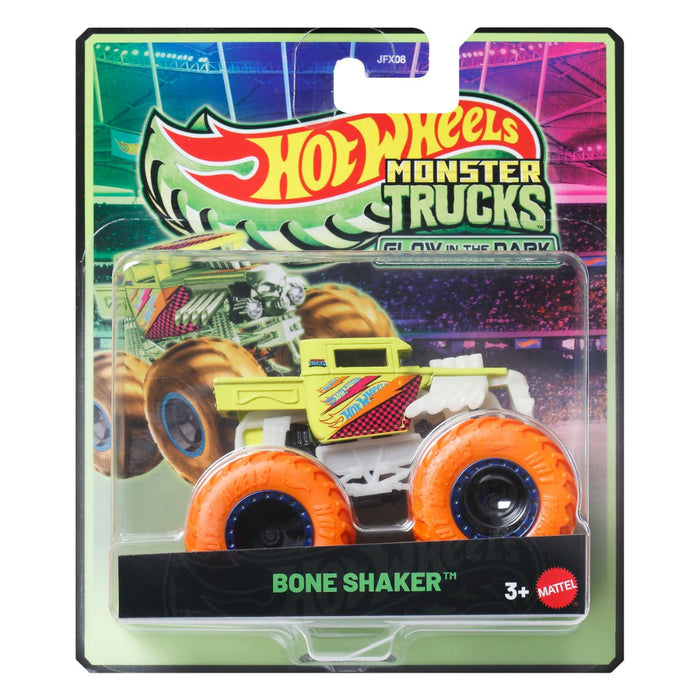 Hot Wheels Monster Trucks Glow in the Dark Vehicle-Vehicles-Hot Wheels-Toycra