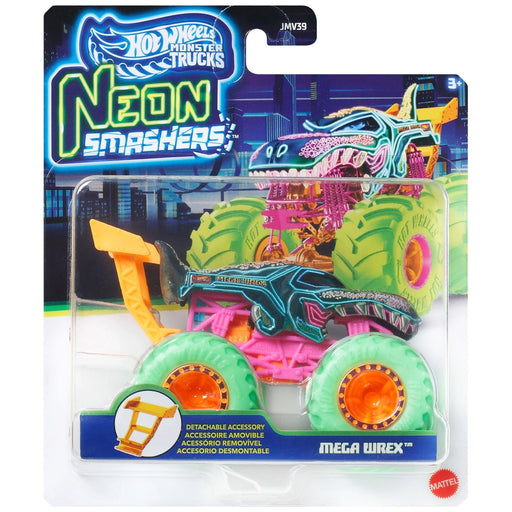 Hot Wheels Neon Smashers Monster Trucks