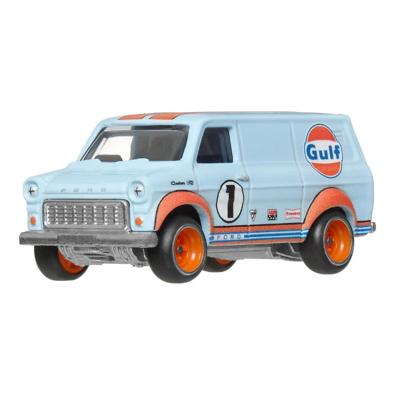 Hot Wheels Premium 1:64 Scale Gulf Racing Diorama Set of 4