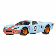 Hot Wheels Premium 1:64 Scale Gulf Racing Diorama Set of 4