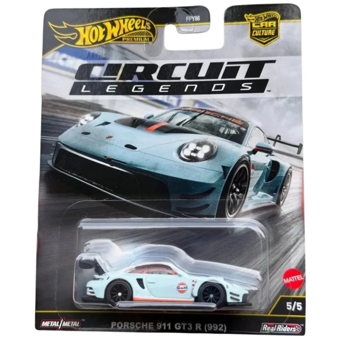 Hot Wheels Premium 2025 Circuit Legends -Set of 5-Vehicles-Hot Wheels-Toycra