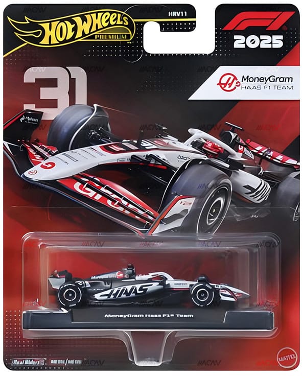 Hot Wheels Premium Formula 1 - Set of 5