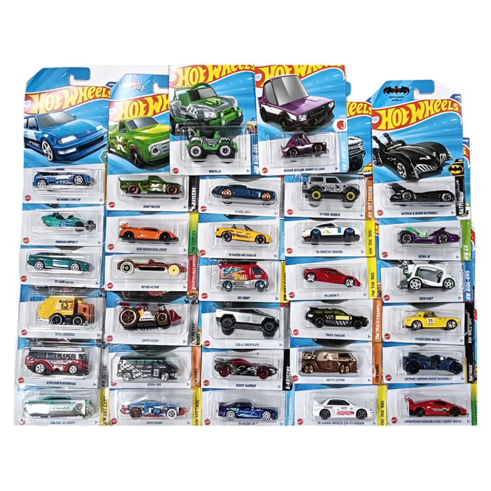 Hot Wheels Set of 32 Cars (Mix case - Assortment 5)-Vehicles-Hot Wheels-Toycra