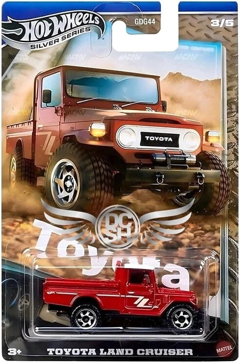Hot Wheels Silver Series 2025 HW Toyota Trucks -Set of 5