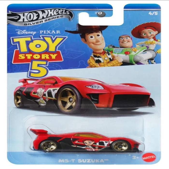 Hot Wheels Silver Series 2026 Toy Story 5 - Set of 5 + Barbie Signature Diwali Doll Combo Pack-Vehicles-Hot Wheels-Toycra