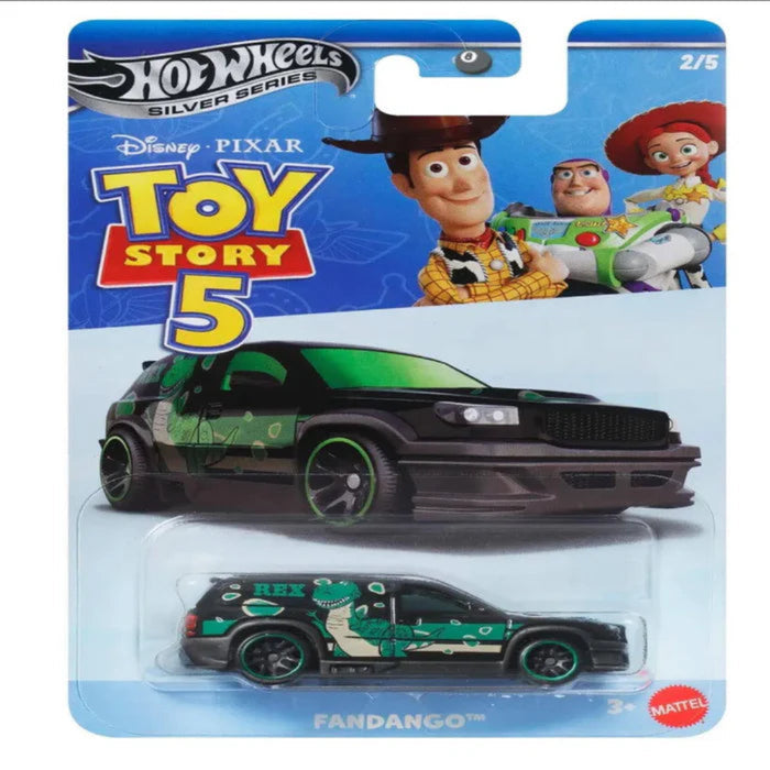 Hot Wheels Silver Series 2026 Toy Story 5 - Set of 5 + Barbie Signature Diwali Doll Combo Pack-Vehicles-Hot Wheels-Toycra