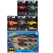 Hot Wheels Silver Series Exotics - Set of 5+Batman Collection Pack of 10 Cars
