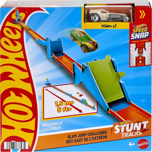 Hot Wheels Stunt Tracks Slam Jump Challenge-Vehicles-Hot Wheels-Toycra