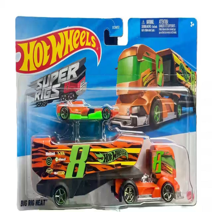 Hot Wheels Super Rigs Transporter Vehicle-Vehicles-Hot Wheels-Toycra
