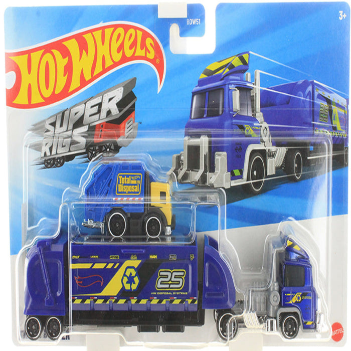 Hot Wheels Super Rigs Transporter Vehicle-Vehicles-Hot Wheels-Toycra