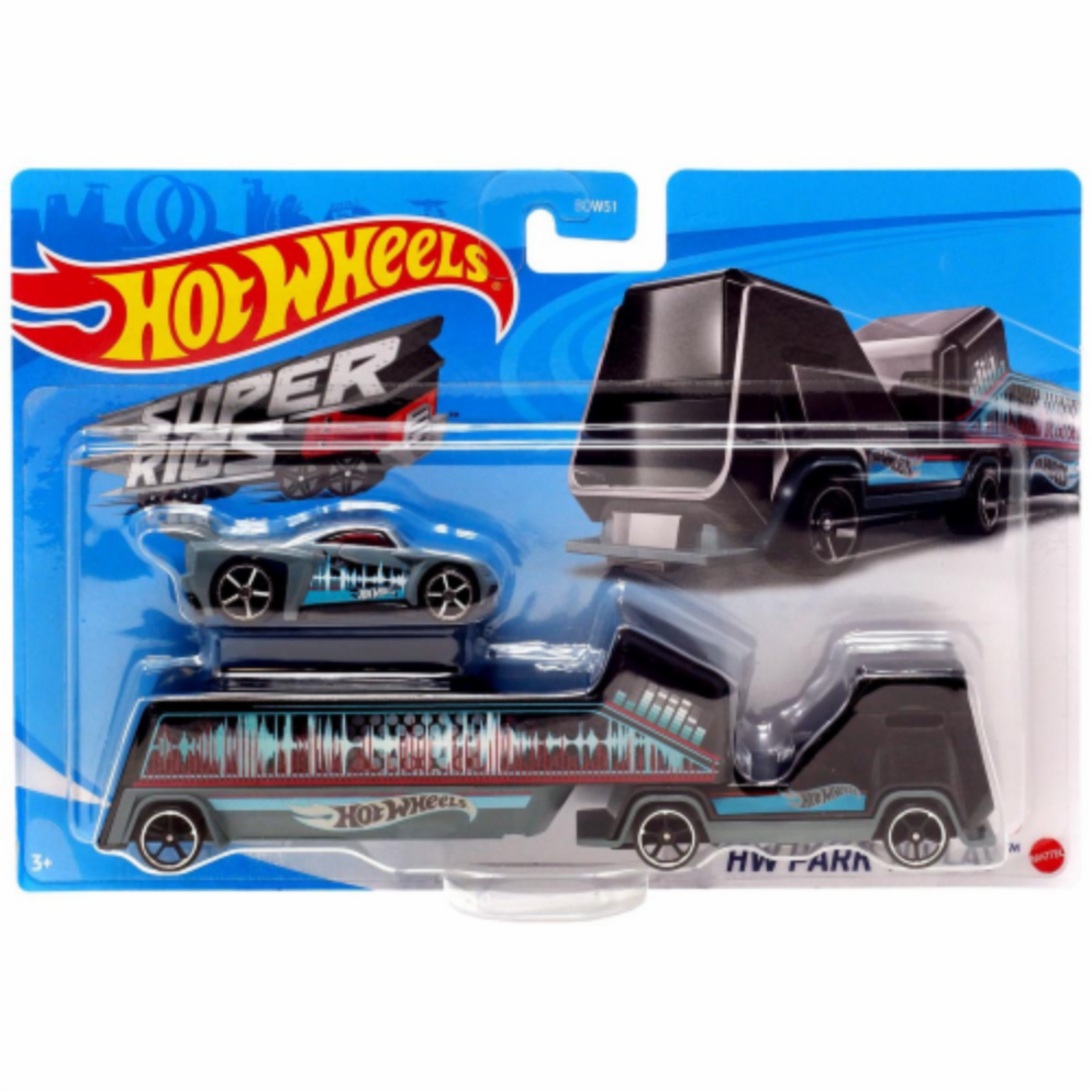 Hot Wheels Super Rigs, Transporter Vehicle — Toycra