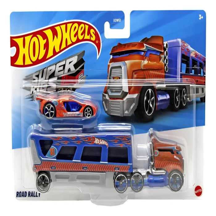 Hot Wheels Super Rigs Transporter Vehicle-Vehicles-Hot Wheels-Toycra