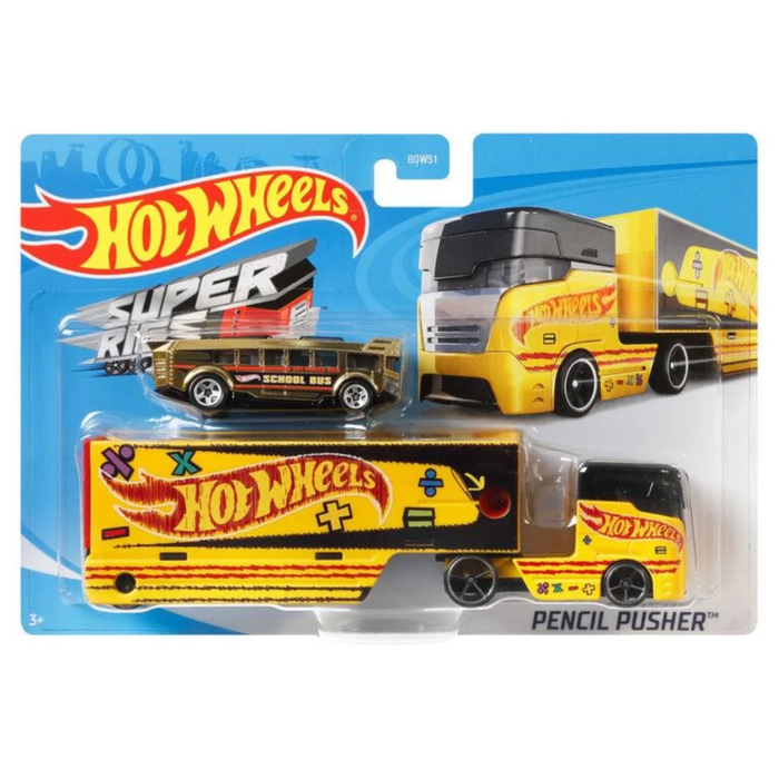 Hot Wheels Super Rigs Transporter Vehicle Toycra