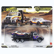 Hot Wheels Team Transport 67 Off Road Tout-Terrain Camaro+ 24 Honda Civic Type R Combo