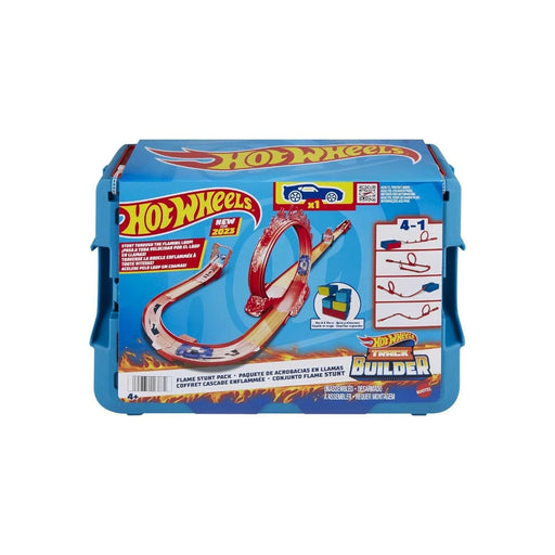 Hot Wheels Track Builder Flame Stunt Pack-Action & Toy Figures-Hot Wheels-Toycra