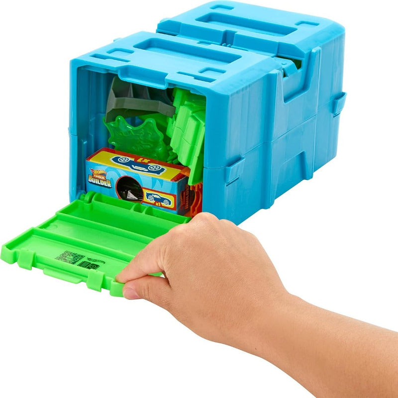 Hot Wheels Track Builder Toxic Super Jump Track