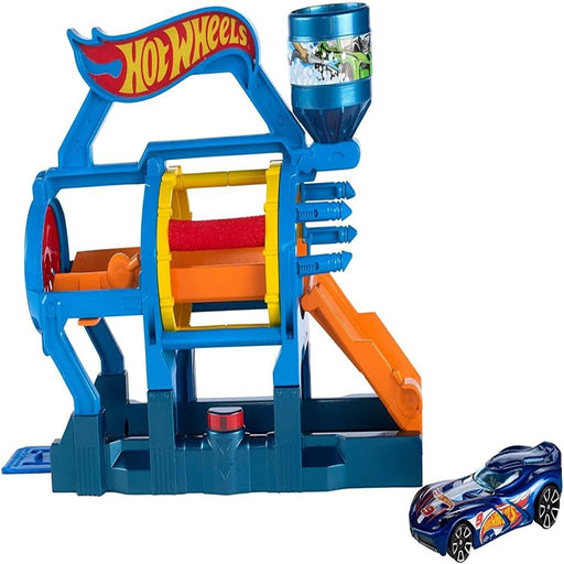 Hot Wheels Turbo Jet Car Wash Playset-Action & Toy Figures-Hot Wheels-Toycra