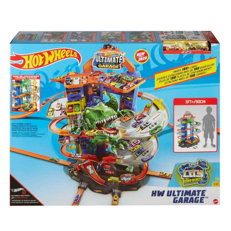 Hot Wheels Ultimate Garage 2 Moving T-Rex Dinosaur