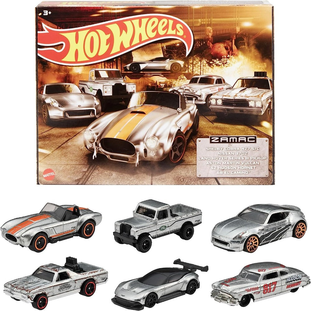 Hot Wheels Zamac Multi-Pack (6 Mini Cars) | Buy Online at Toycra