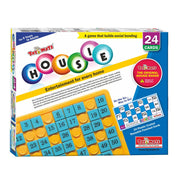 Housie 24 Reusable Cards | Classic Tambola Set for Family Fun (Ages 5+)