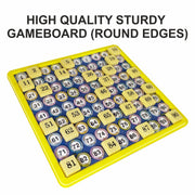 Housie 48 Reusable Cards | The Complete Family Entertainment Tambola Set (Ages 5+)