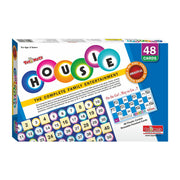 Housie 48 Reusable Cards | The Complete Family Entertainment Tambola Set (Ages 5+)