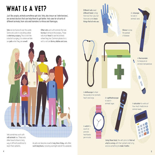 How To Be A Vet And Other Animal Jobs-Encyclopedia-Hc-Toycra