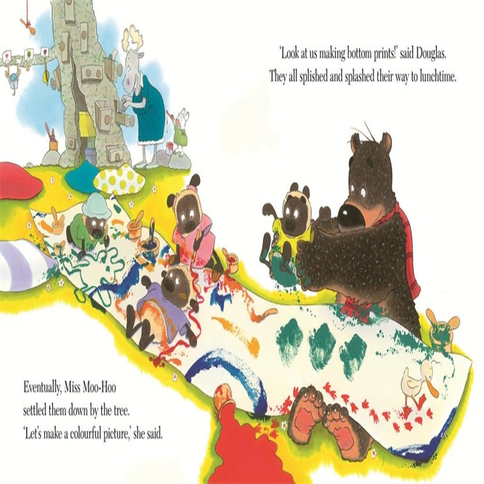 Hugless Douglas Goes To Little School-Board Book-Hi-Toycra