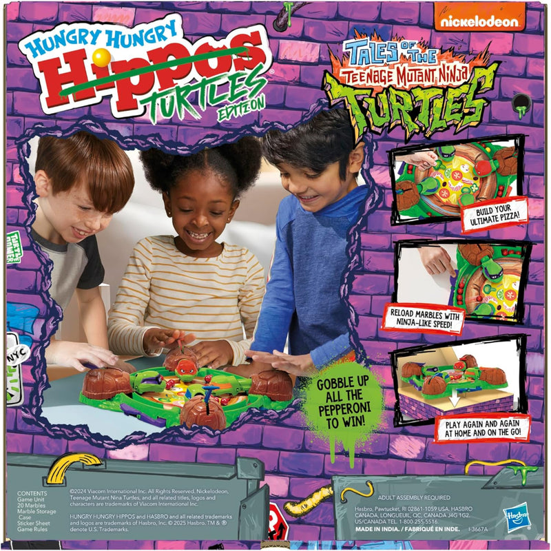 Hungry Hungry Hippos: Teenage Mutant Ninja Turtles Edition Game