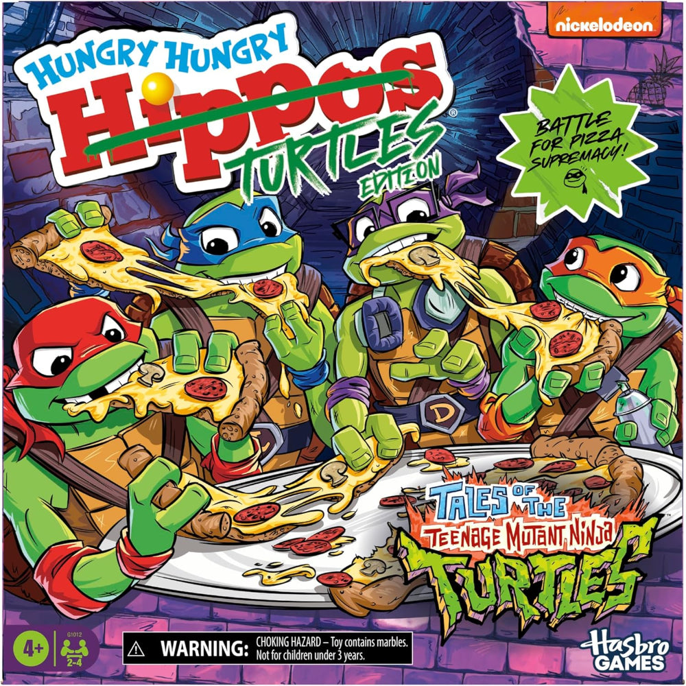 Hungry Hungry Hippos: Teenage Mutant Ninja Turtles Edition Game