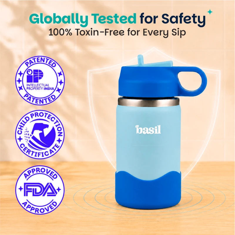 Basil HydraPop Insulated Steel Bottle - 380ml